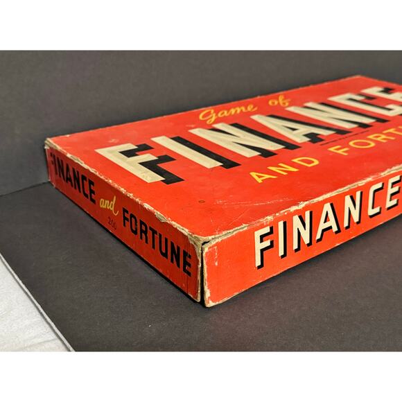 Game of Finance and Fortune by Parker Brothers 1936 Vintage Board Game - Picture 2 of 16